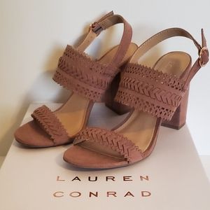 LC Lauren Conrad Streusel High Heel Sandal